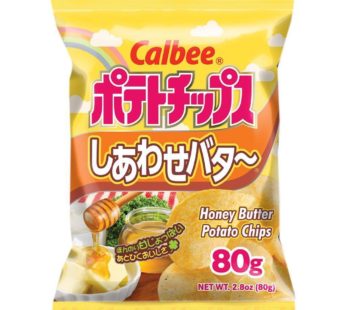 40SNCB002 Calbee, Potato Chips Honey Butter 2.8oz (24Packs) SRP3.99/60227