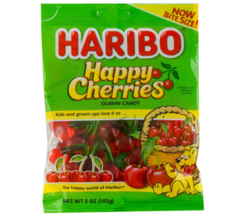 50HGHR011 Haribo, Happy Cherries 5oz (12Bags) SRP2.99