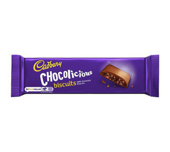 30CHCD002 Cadbury, Chocolicious Biscuit 4.36oz (12Packs) SRP5.99