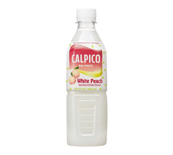 10DRCP005 Calpico, White Peach Pet 16.90fl.oz (24Pets) SRP5.99