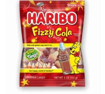 50HGHR004 Fizzy Cola Haribo,  5oz (12Bags) SRP2.99