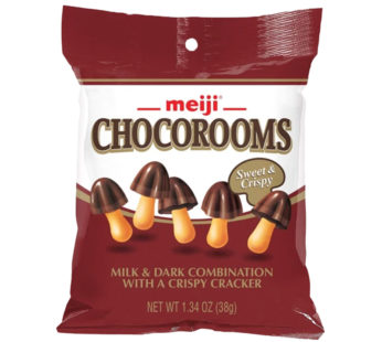 30CHMJ002 Meiji, Chocorooms Sweet & Crispy 1.34oz (8Packs) SRP2.09