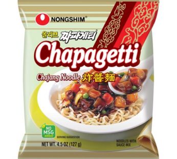20RPNS002 Nongshim, Pack Chapagetti Noodle 4.5oz (16Packs) SRP3.99