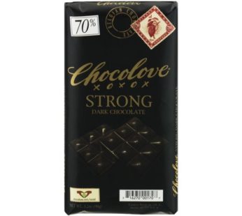 Chocolove, Strong Dark Chocolate 70% 3.2oz
