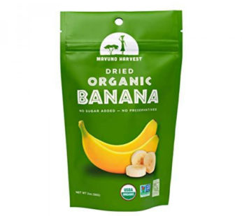 Mavunoharvest, Organic Dried Banana 2oz