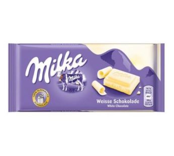 Milka, White Chocolate 3.5oz