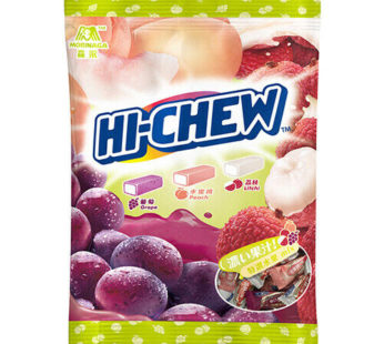 Morinaga, Hi Chew Big Bag (Grape, Peach, Lychee, #18) 3.88oz