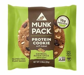 Munkpack, Protein Cookie Oatmeal Raisin Spice 2.96oz