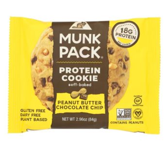 Munkpack, Protein Cookie Peanut Butter Chocolate Chip 2.96oz