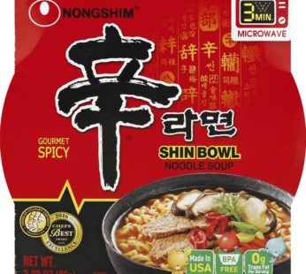 Nongshim, Bowl Noodle Shin Sleeve 3.03oz