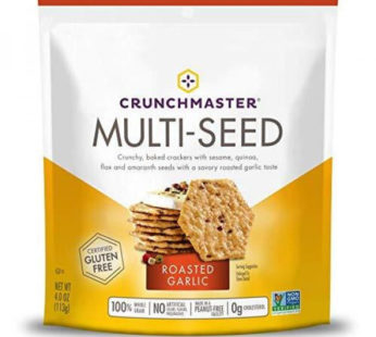 Crunchmaster, Multi-Seed Roasted Garlic 4.0oz