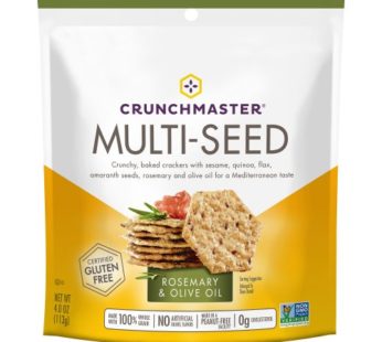 Crunchmaster, Multi-Seed Rosemary & Olive Oil 4.0oz