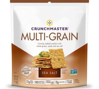 Crunchmaster, Multi-Seed Sea Salt 4.0oz