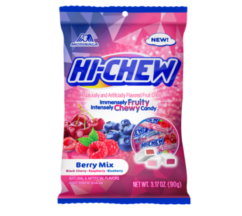 Morinaga, Hi Chew Bag Berry Mix (Black Cherry, Raspberry & Blueberry) 3.17oz