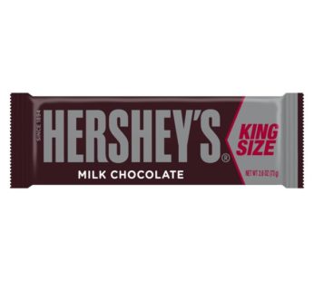 Hershey, King Size Milk Chocolate Bar 2.6oz