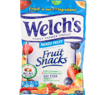 Welch’s, Fruit Snacks Peg Mixed 5oz
