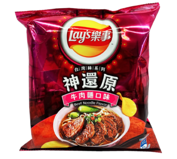 Lay’s, Potato Chips Beef Noodle Flavor 1.51oz